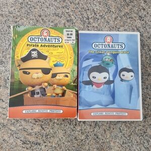 DVD Set Of Two: Octonauts Pirate Adventures & Great Penguin Race